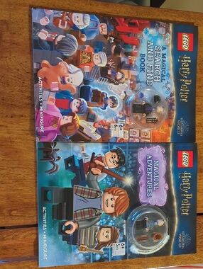 Lego Harry PotterActivity Books with Minifigures brand new